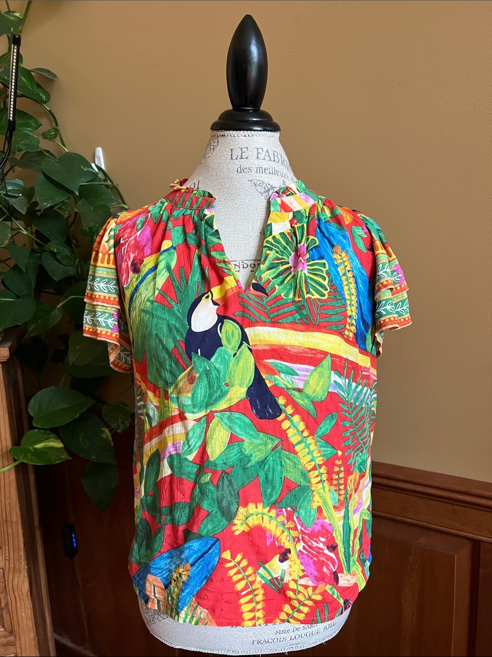 Panama Jack Tropical Toucan Top Women’s Small